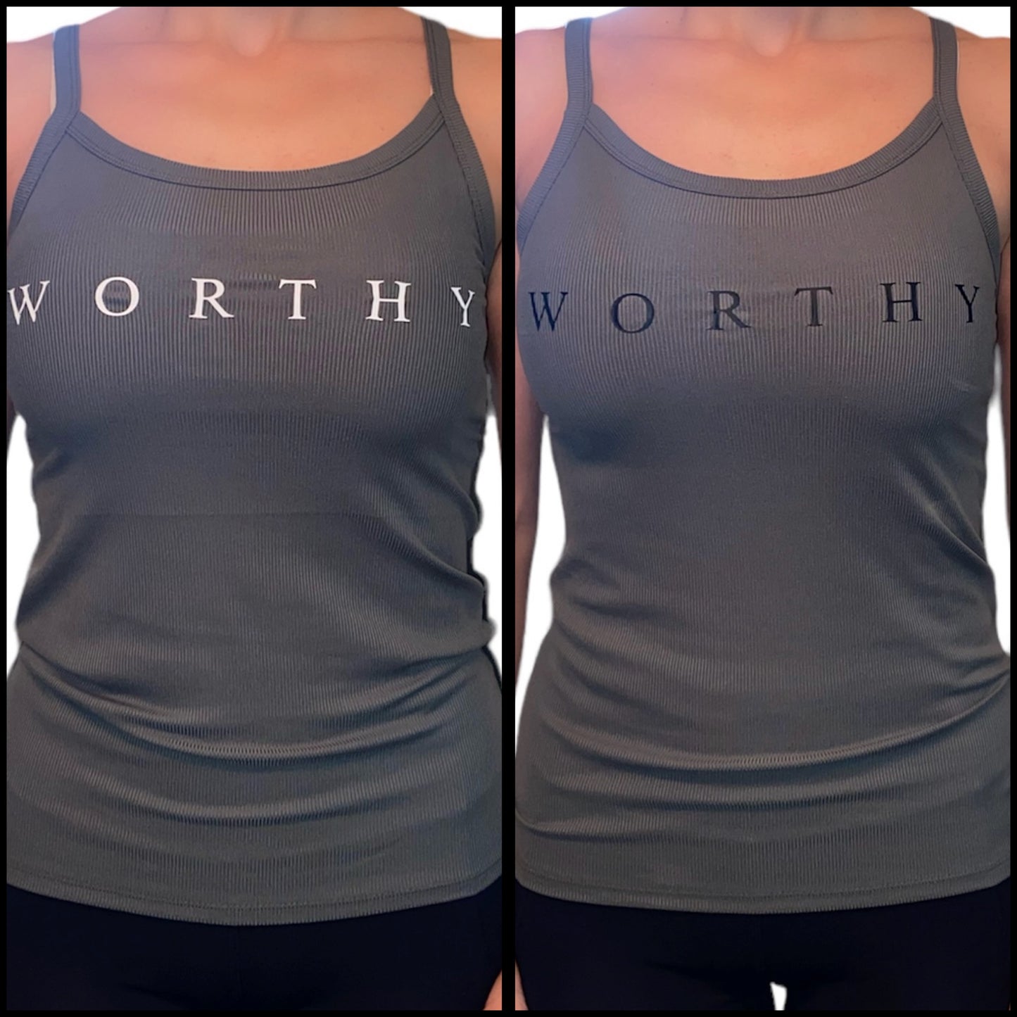 Women’s Green WORTHY Tank