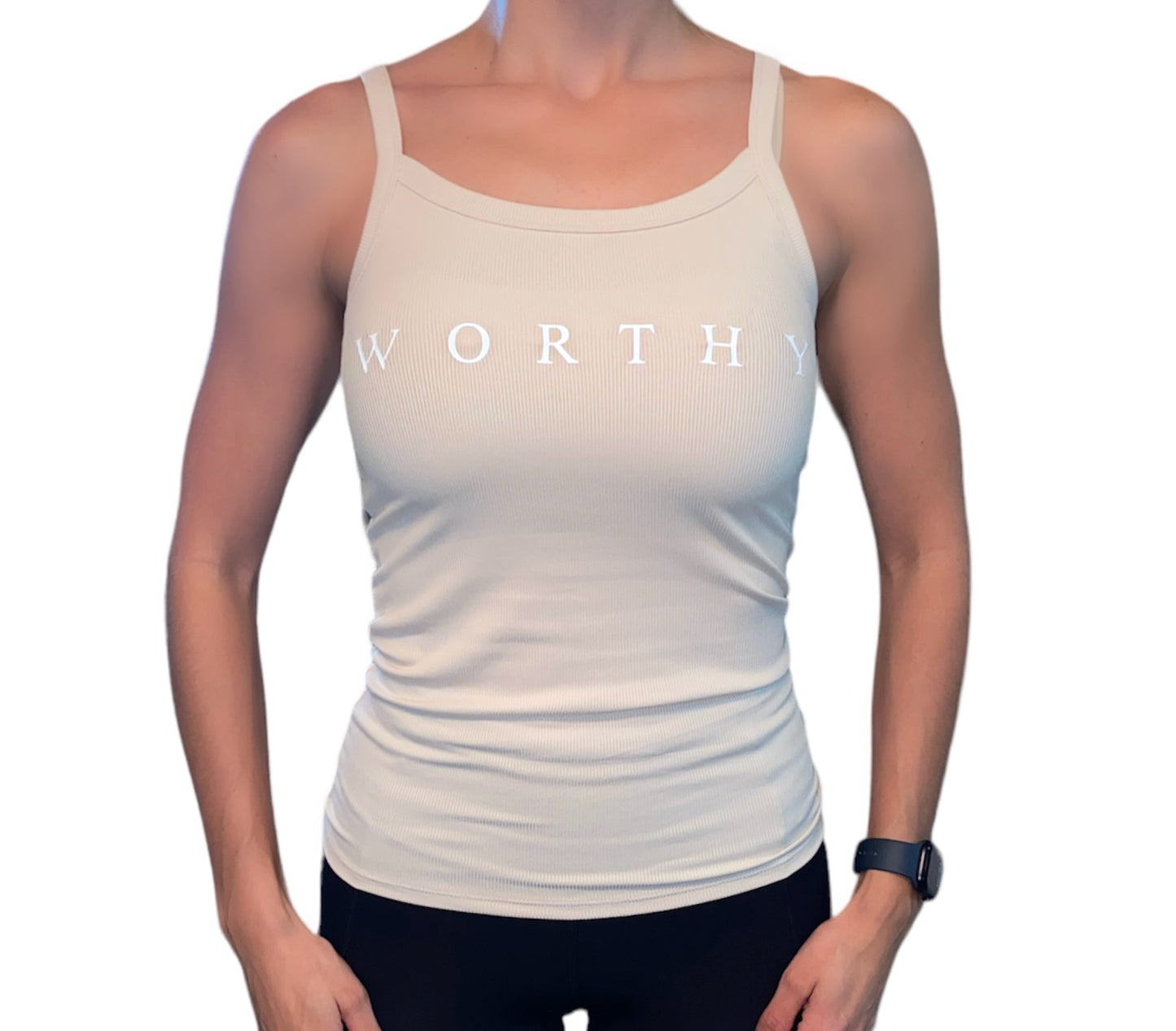 Women’s Beige WORTHY Tank