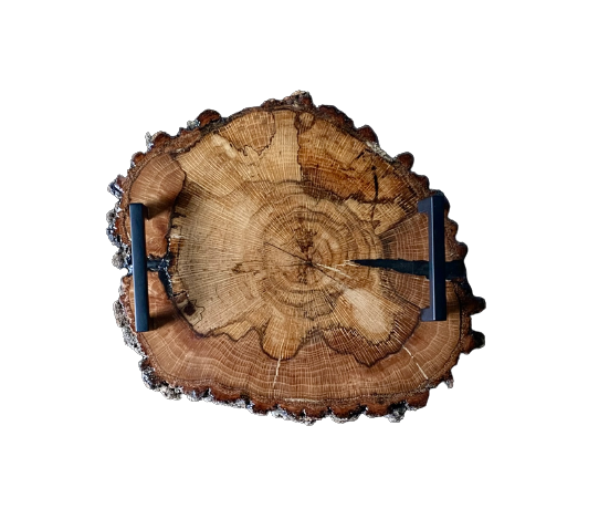 Rare Oak, Live Edge, Accent Tray