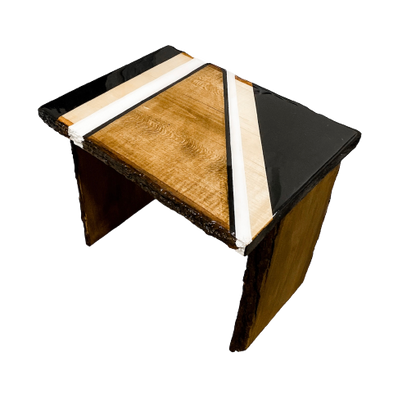 Modern, Live Edge, Nesting Table